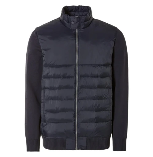 Doudoune Livergy Homme Hybride Bi-Matière  Légère Chaude et Décontractée Produit Original  Bleu