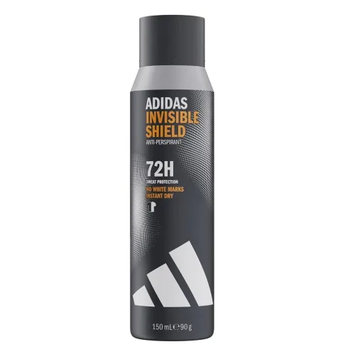 Déodorant Adidas Homme, Anti-transpirant, Invisible Shield Fresh, Protection 72H, 150 ML, Produit d'Origine