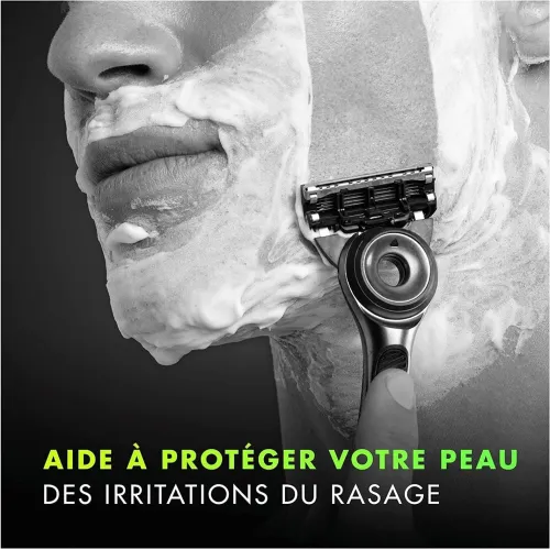 Gillette Labs Mousse À Raser Pour Un Rinçage Rapide, Skin Care, Produit Original, 240 ml