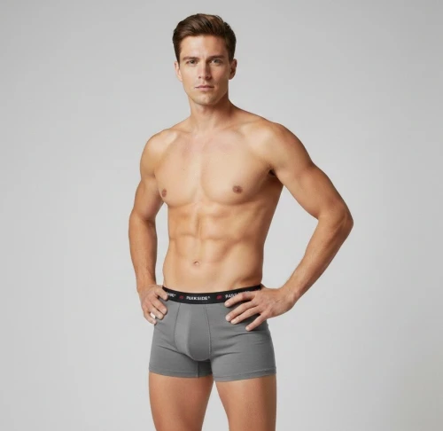 Pack de 02 Boxer Parkside Homme Stretch & Confort, Produit Original Gris et Gris Clair