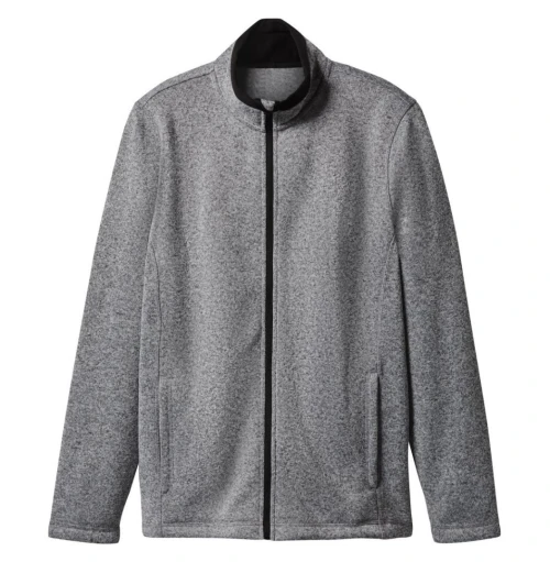 Veste Homme Esmara Polaire Relaxed Fit Gris