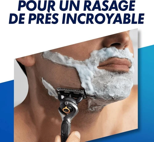Gillette Rasoir Homme Proglide - 5 Lames, Lubrastrip Confort, produit d'Origine