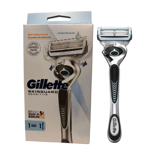 Gillette Rasoir Homme SkinGuard Sensitive, Flexball, Pour Peau Sensible, Produit d'Origine
