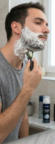 Rasoir et Tondeuse Electrique Wilkinson 2 en 1, Visage et Corps, Sword Hydro , Produit d'Origine