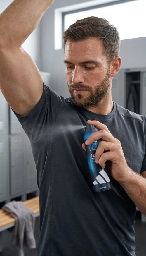 Déodorant Adidas Homme, Sport Fresh, Protection 72 H , 150 ml, Produit d'Origine