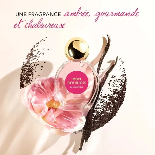01 Eau de Parfum Mon Bourjois Au Choix, La Formidable / La Fantastique / La Magnétique ou La Captivante - 50ml , Produit d'Origine