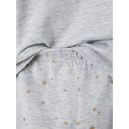 Vertbaudet Pack de 2 Pyjamas Fille &ndash; La Petite Licorne - Gris