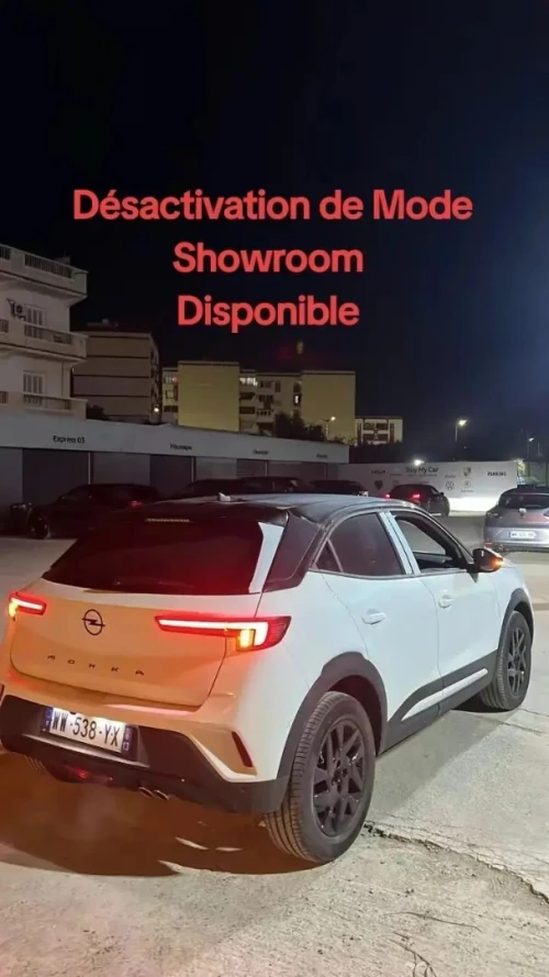 Désactivation Mode Transport et Mode Showroom à domicile 