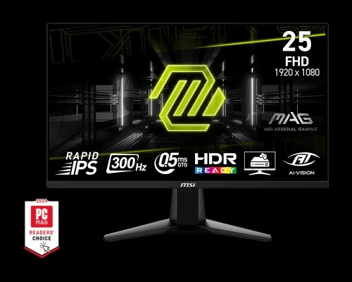 Ecran Gaming MSI MAG 255XF 24.5'' Full HD Rapid IPS 300Hz