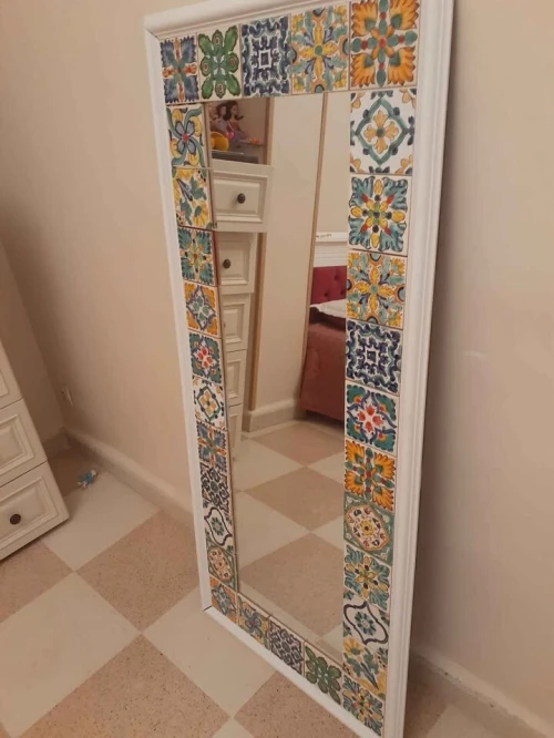 Miroir en mosaïque