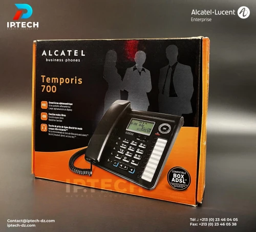 Alcatel Temporis 700 - Téléphone Fixe Sans Fil DECT, Maison, Sans Répondeur