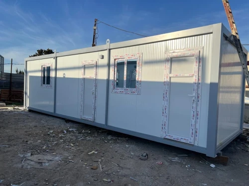 غرف صحراوية بالبانو Cabine préfabriqués de 3x9x2.5 (03 chambres)