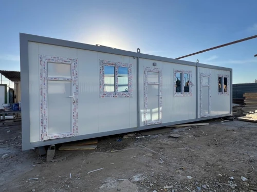 غرف صحراوية بالبانو Cabine préfabriqués de 3x9x2.5 (03 chambres)