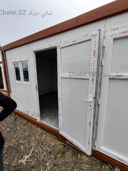 Cabine préfabriqués 3/6 (02 chambres séparés)
