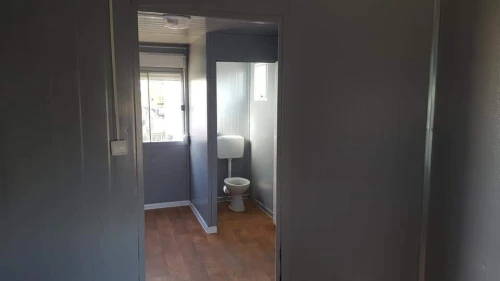 Cabine préfabriqués 3x6 02 chambres avec WC
