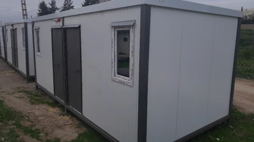 Cabine saharienne préfabriqué 2 chambres 3/6
