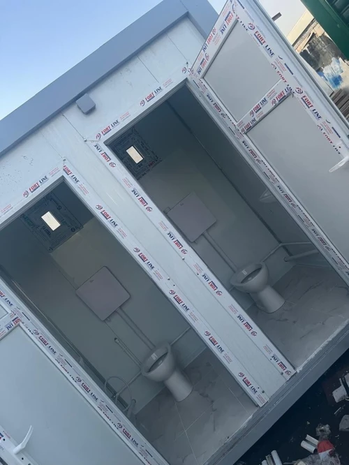 Chalet Cabine sanitaires 2 sièges toilettes (2WC) 2x1.5