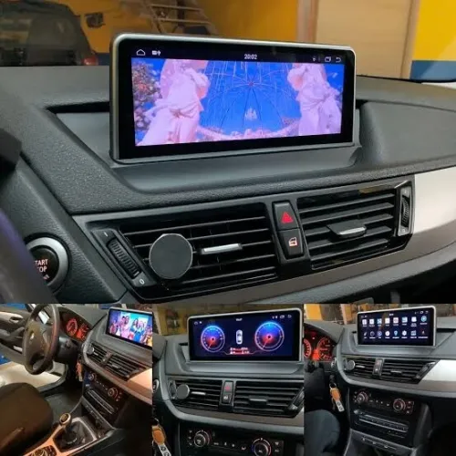 Tablette android et camera et socle bmw x1 e84