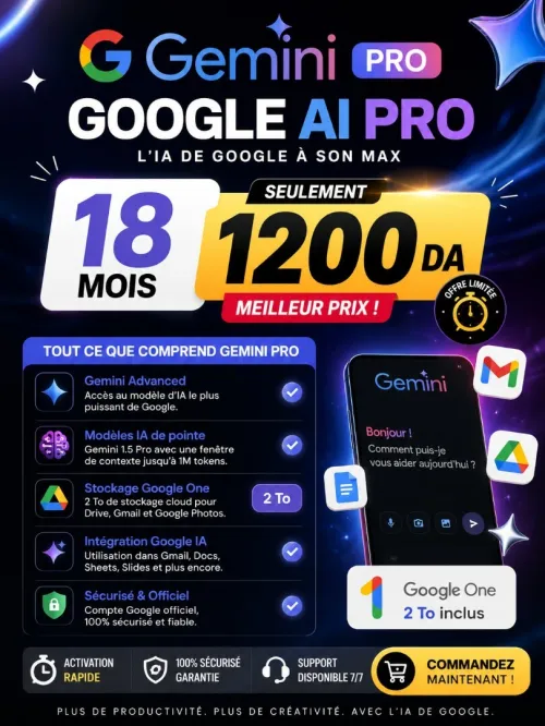 gemini pro 18mois