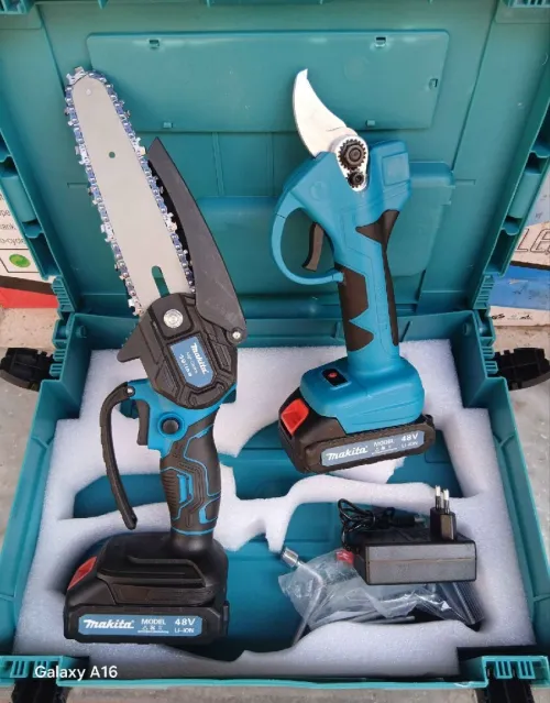 توصيل مجاني Makilouche+secateur 48v makita