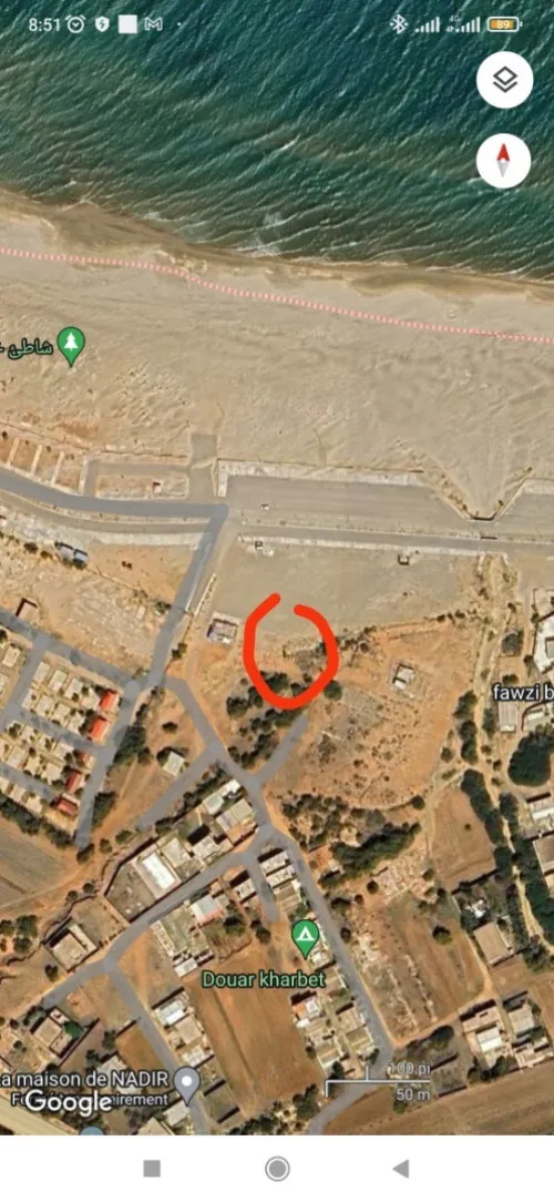 Vente Terrain Mostaganem Nekmaria ouled boughalem