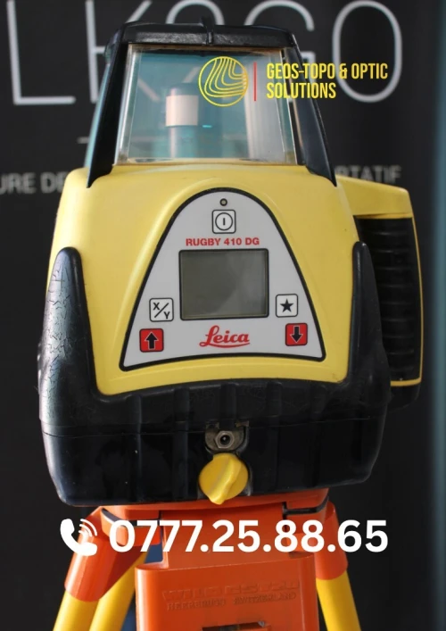 Niveau Laser Rotatif Leica Rugby 410 DG / Niveau Rotatif avec double Pente