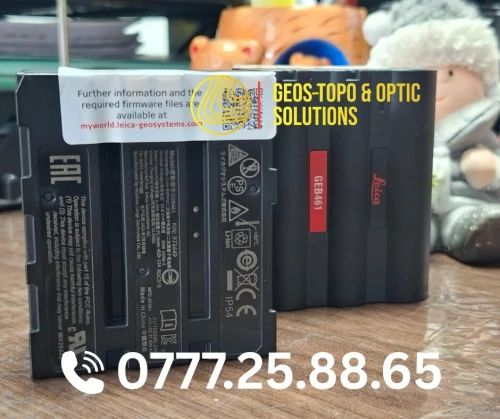 Batterie Leica GEB461 Original Haute performance pour stations totales et lasers