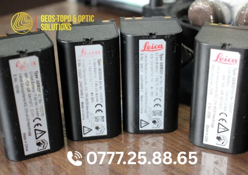 Batteries Leica GEB221 / GEB222 originales Occasion bon état