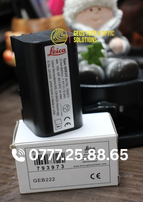 Batterie Leica GEB222 Originale / Neuve / 7.4V 6.0Ah