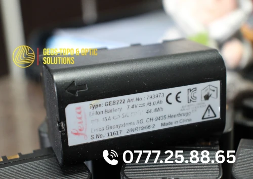 Batteries Leica GEB221 / GEB222 originales Occasion bon état