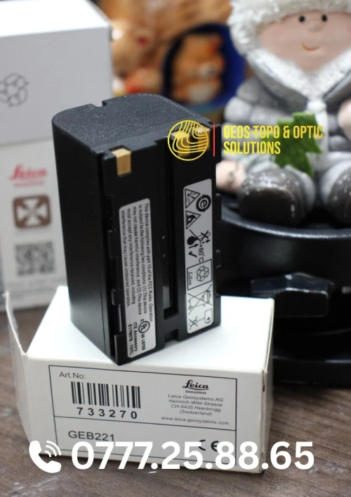 Batterie Leica GEB221 Originale / Neuve / 7.4V 4.4Ah