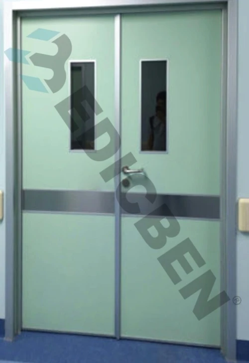 Porte de service semi-isolante (deux vantaux)