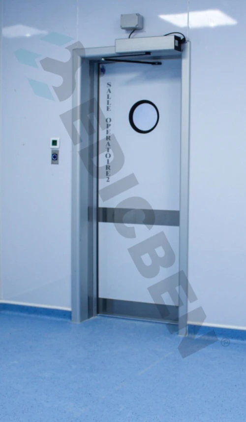 Porte battante automatique (un vantail / deux vantaux)