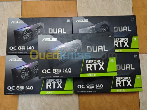 RTX 3060TI 8GB GDDR6 OC ASUS DUAL 