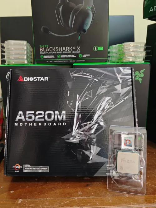 Combo Ryzen 5 5600g + A520M (NEW)