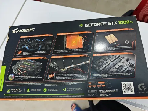 GTX GTX 1080TI 11GB OC GIGABYTE AORUS EXTREME 