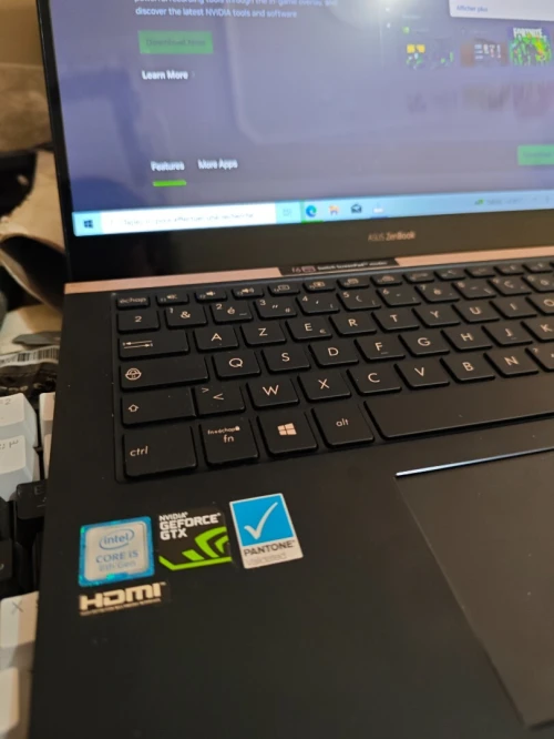 LAPTOP GAMER ASUS i5 8EME + GTX 1050 