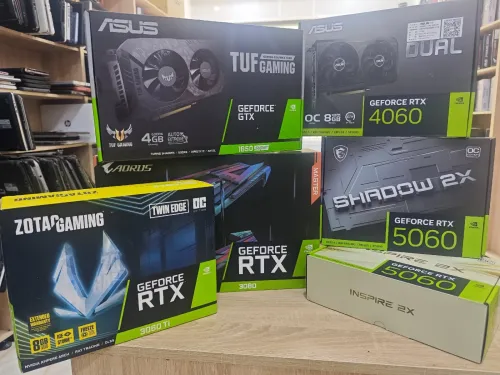 RTX 3080 10GB / RTX 5060 8GB / RTX 3060TI 8GB / RTX 4060 8GB / GTX 1660SUPER 4GB