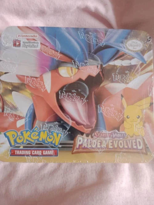 Boîte Métal Collector Pokémon  avec cartes