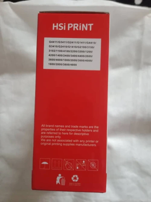 multipack compatible PIXMA G-series (réservoir intégré), neuf dans son emballage.