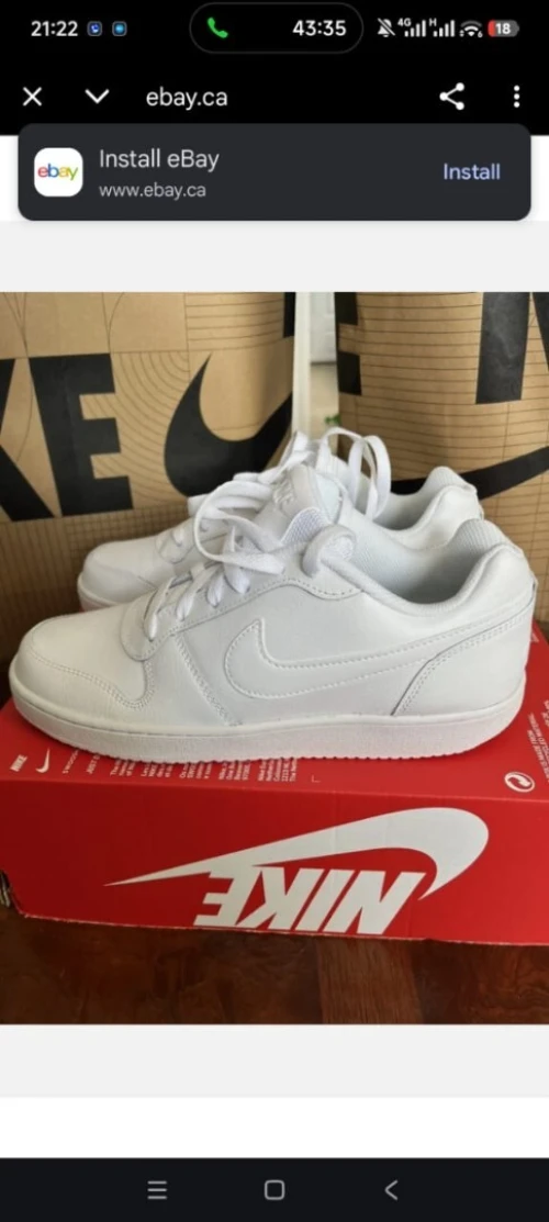 Nike Ebernon white