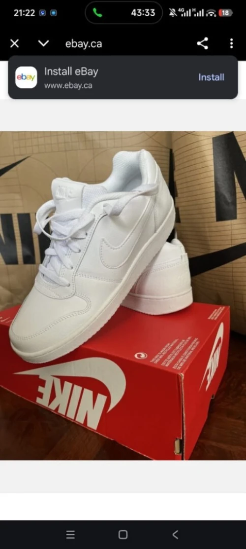 Nike Ebernon white