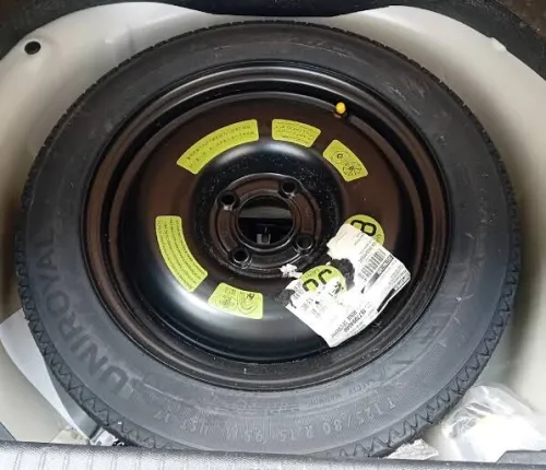 Galette roue de secours Peugeot Citroën Opel 