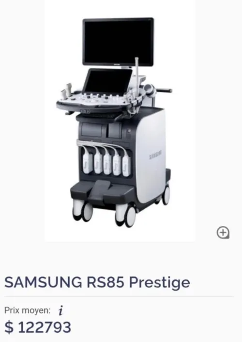 Echographie Samsung Rs85