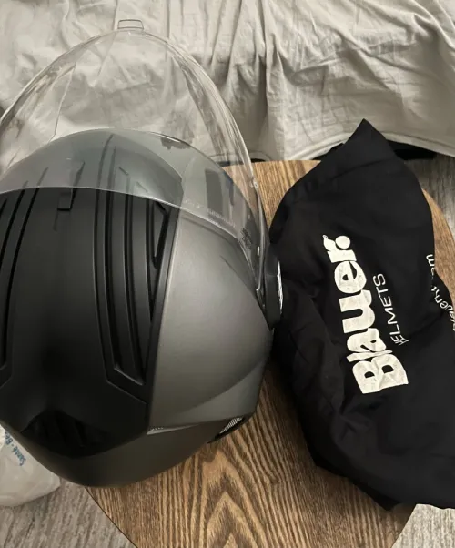 casque moto marque blauer taille S