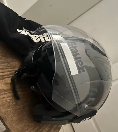casque moto marque blauer taille S