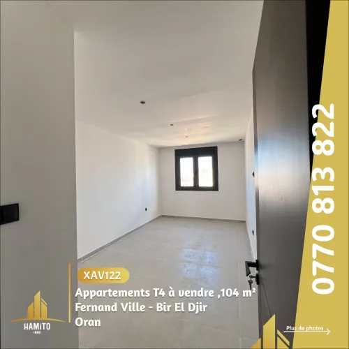 Vente Appartement F4 Oran Bir el djir