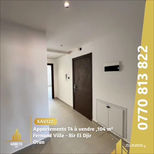 Vente Appartement F4 Oran Bir el djir