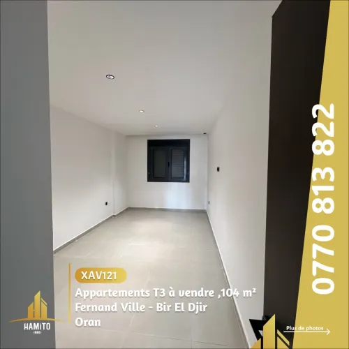 Vente Appartement F3 Oran Bir el djir