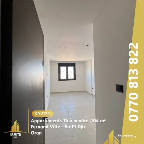 Vente Appartement F4 Oran Bir el djir
